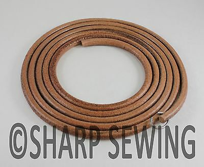 72"  Leather Belt Singer Treadle Sewing Machine - 1/4" (6mm) Round B109