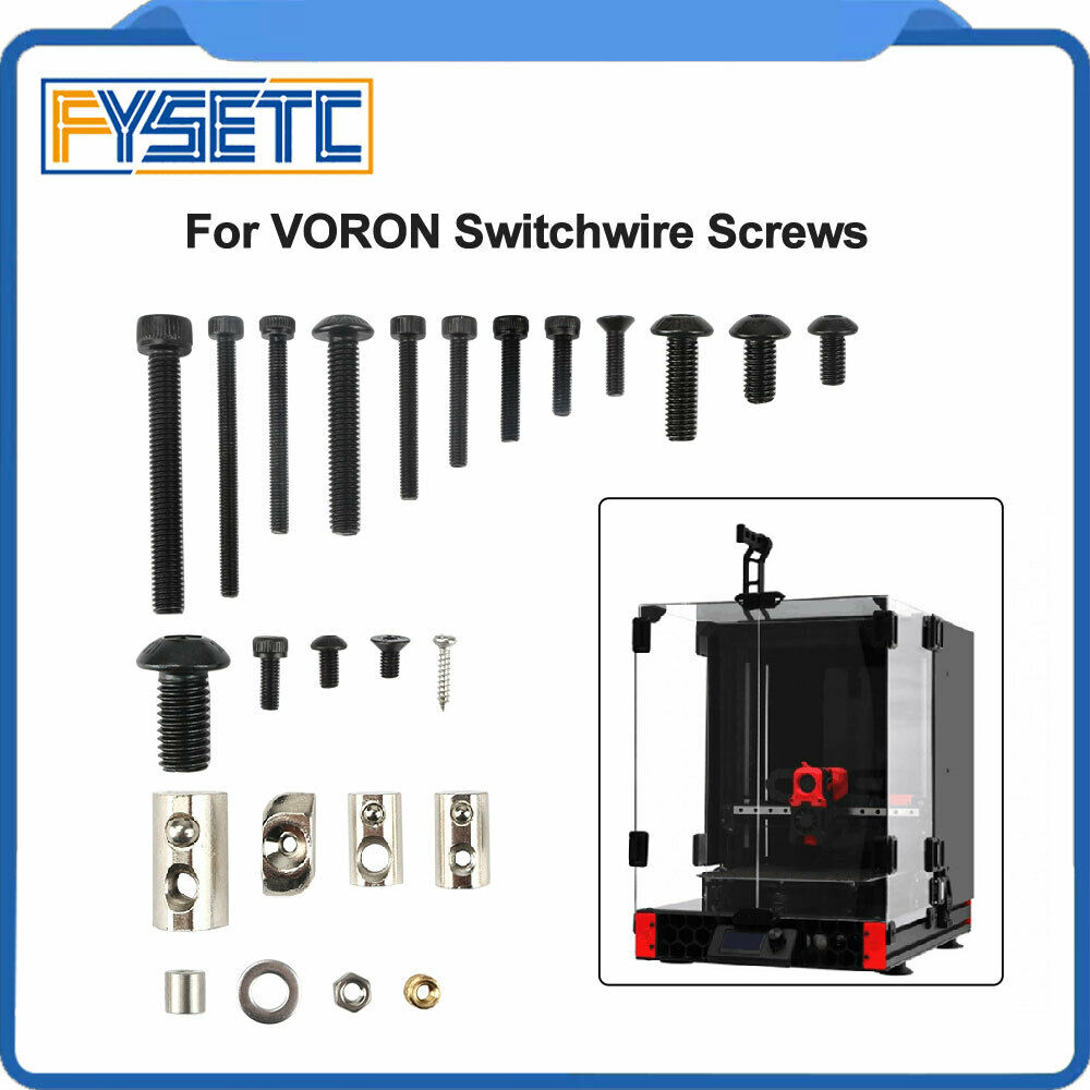 3d Printer Voron Switchwire Fasteners Upgrade Screws And Nuts Kit For Voron