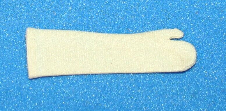 Vintage Doll Long White Evening Glove For Barbie Or Friends/family
