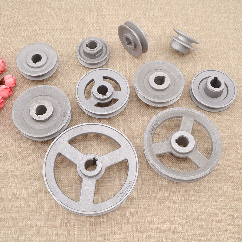 45mm-120mm Aluminium Alloy Industrial Sewing Machine Pulley Motor Clutch Slow